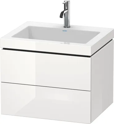 Produktbild von Duravit Duravit Waschtischunterbau L-CUBE WT Vero Air 500x600x480mm 1 HL we hgl