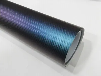 Produktbild von Chameleon 3D grünlila wrapfolie 152x300cm - innen/außen