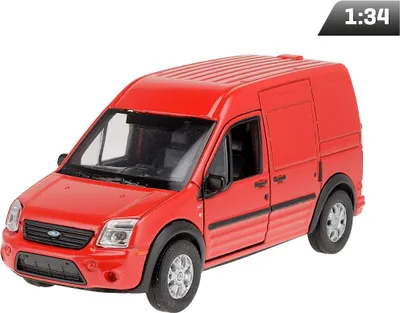 Obrázek produktu pro Model 1:34, Ford Transit Connect, červený
