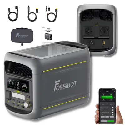 Zdjęcie produktu dla FOSSiBOT F1800 stacja zasilania 1024 Wh 1800 W LiFePO4
