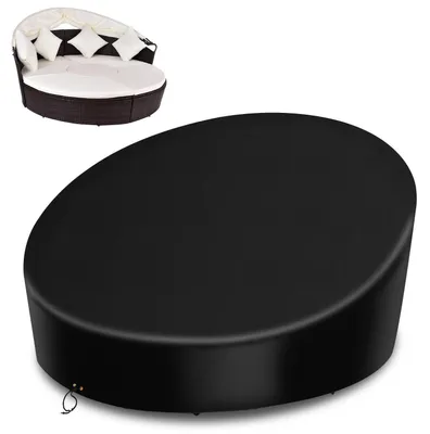 Obrázok produktu pre Poťah na solárne panely, vodeodolný, vyrobený z 420D Oxfordu, UV-odolný, čierna farba, rozmery 165x50/90 cm
