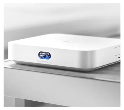 Produktbild von Ubiquiti Cloud Gateway Max, Weiß, Polycarbonat (PC), Aktivität, LAN, LCM, ARM, ARM Cortex