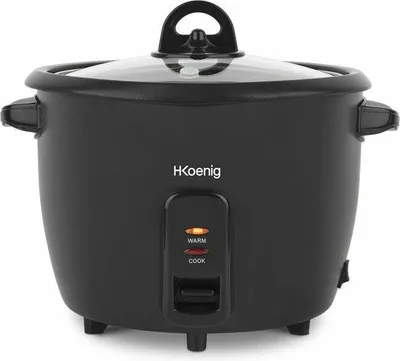 Produktbild von Rijstkoker mit Antihaftbeschichtung und Warmhaltefunktion - 1,8L, 700W, Waschmaschinetauglich