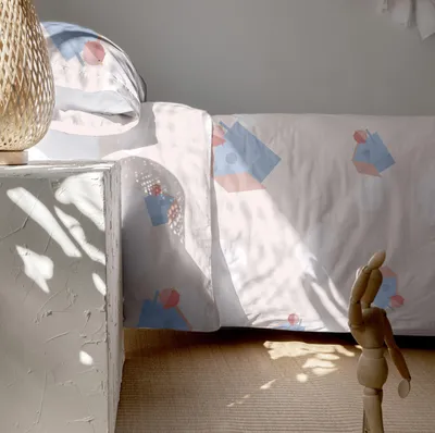 Image de Housse de couette HappyFriday Happynois Neighbourhood Coloré Matelas simple 2 pièces