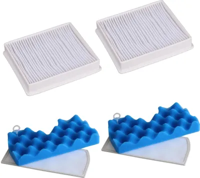 Produktbild von 6in1 Set Schwammfilter + HEPA-Filter + Mikrofilter für Samsung VCMA20CC VCMA20CV VH43 SC4320 SC4321 SC4325 SC4330 SC4331 SC4335 SC4340 SC4350