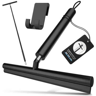 Produktbild von Duschabzieher ausziehbar 29-119 cm mit 30 cm Wischbreite und Haken