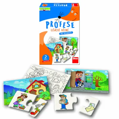 Produktbild von Lišácké učení: Profese naučná hra