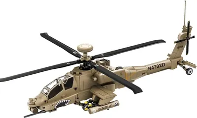 Produktbild von Wange 4007 – AH-64 Apache Kampfhubschrauber | 259 Teile | Bausatz