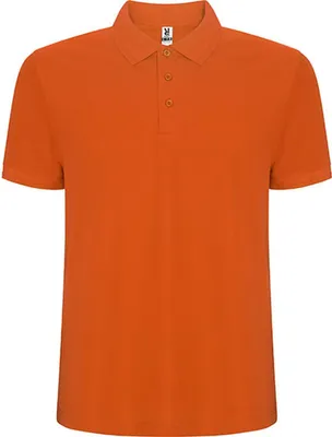 Produktbild von Roly PO6609 | Pegaso Premium Poloshirt - Piqué - Farbe: Orange 31 - Größe: 4XL