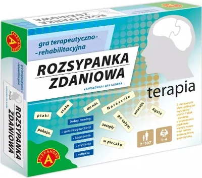 Produktbild von Rozsypanka zdaniowa Terapia - układanie zdań Alexander