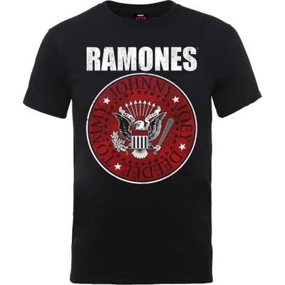 Produktbild von Ramones Red Fill Seal Black L T-Shirt
