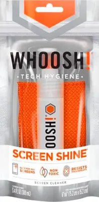 Produktbild von WHOOSH! Go XL, Geräte-Reinigungsset, Handy/Smartphone, 100 ml, Orange, Weiß, Universal, 150 mm