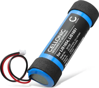 Produktbild von CELLONIC 1x Akku für Spielekonsole Kompatibel mit Sony CECH-ZCM2E, CECH-ZCM2U, PlayStation PS4 Move Motion Controller Version 2, LIS1651 - (2600mAh , 3.7V)