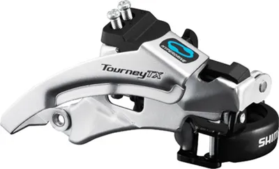 Image de Shimano dérailleur TOURNEY FD-TX800 TopSwing, 3x7/8 fois, argent