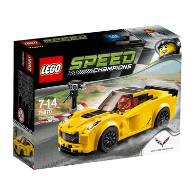 Produktbild von LEGO® Speed Champions Chevrolet Corvette Z06 75870