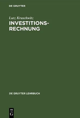 Produktbild von Investitionsrechnung