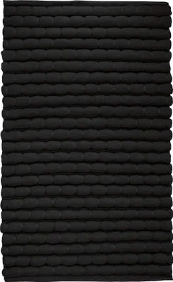 Produktbild von Kleine Wolke Badteppich AVERA Schwarz 60 x 100 cm