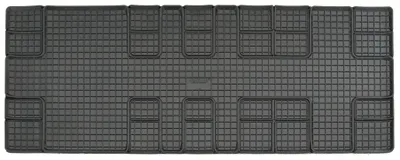 Gummifußmatte für Opel Vivaro (2020-), 1-teilig, schwarz