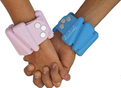 Produktbild von Famanu Gewichtsmanchetten für Handgelenke und Knöchel - 2 kg - Rosa