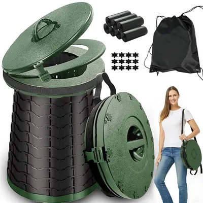 Produktbild von XXL Tragbares Toilettensystem für Camping und Outdoor-Aktivitäten