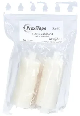 Produktbild von dent-o-care ProxiTape 2 x 91 m Zahnband (leicht gewachst) Nachfüllpackung, 2 St. Zahnband