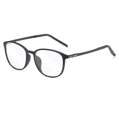 Obrázok produktu pre Techsuit Okuliare proti modrému svetlu Reflex PC (F2822) - okrúhle - pieskovo čierne