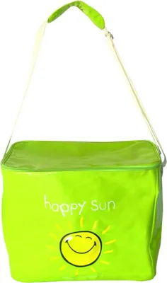 Produktbild von Kühltasche - Einkaufstasche - Strandtasche Smiley - Happy Sun