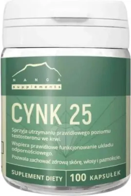 Produktbild von Nanga Zinkpicolinat 125 mg 100 Kapseln