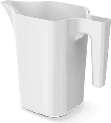 Produktbild von Moderne weiße Balkon-Gießkanne 1,8 l Jug Prosperplast IKJ2-S449