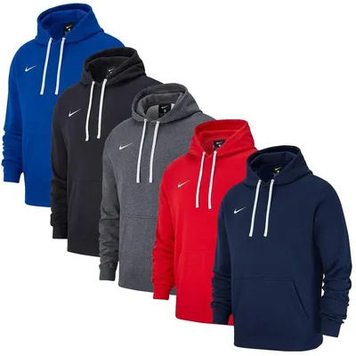 Produktbild von Nike Herren M Nk Flc Park20 Po Hoodie Kapuzenpullover, Charcoal Heathr/White/Whi