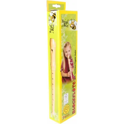 Image de BGB Flûte à bec en bois allemand, 32cm