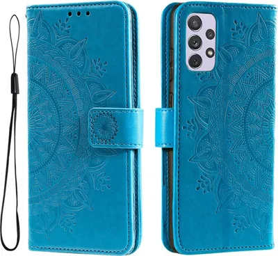 Produktbild von Hülle für Samsung Galaxy A73 5G Handyhülle Flip Case Cover Tasche Etui Mandala