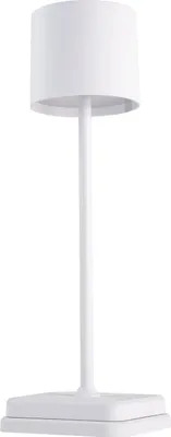 Produktbild von LED Tischleuchte, Touch, Akku, weiß, IP54, H 39,2 cm