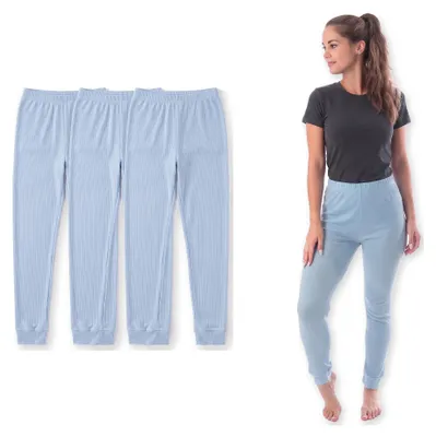 Produktbild von Black Snake Thermounterhose Damen lang mit Innenfleece 3er Pack - XL - Hellblau, KI-generiertes Bild