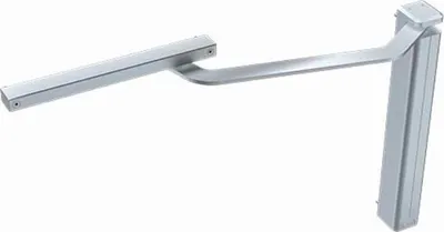 Produktbild von Vertikaler Torschließer - Silber EV1 - links - DC630G-L---EV1-