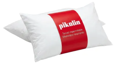 Tencel-Kissenbezüge, wasserdicht, 2er-Pack, 40x70 cm, Weiß
