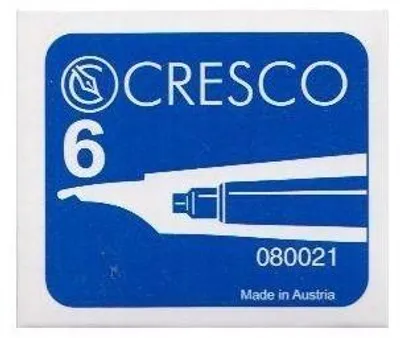 Produktbild von Cresco Blaue Tintenpatronen 6 Stück