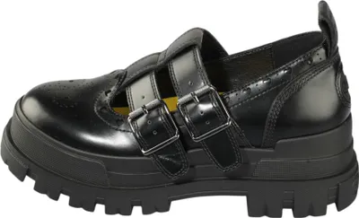 Produktbild von Buffalo Damen Klassische Halbschuhe Aspha Jane Heart 1620031 Schwarz