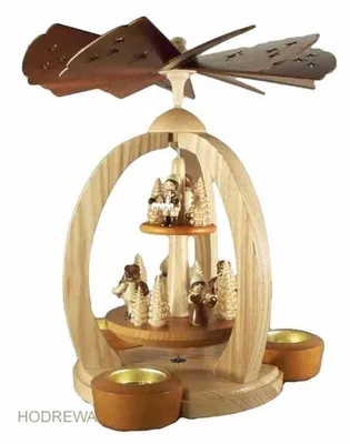 Produktbild von Tischpyramide Bauchladenhändler Höhe 28cm NEU