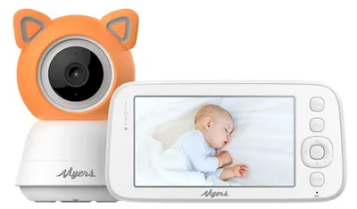 Zdjęcie produktu dla Niania Elektroniczna WiFi | Monitor 5" | Full HD 1080p | PTZ 350°|Orange