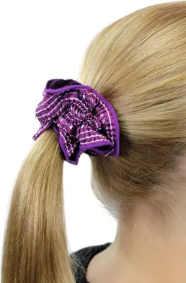 Produktbild von WIG ME UP Haarband/Scrunchy Ziehharmonika Lila Z014