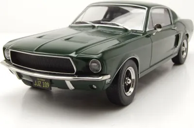 Produktbild von KK Scale 181391 Ford Mustang GT Fastback 1968 grün metallic Bullitt 1:18