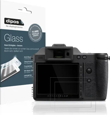 Immagine prodotto di 2x Pellicola Protettiva per Hasselblad X2D II Protezione Vetro Flessibile 9H dipos