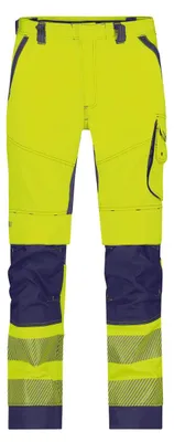 Produktbild von DASSY Warnschutzhose ODESSA Gr. 52 STANDARD  gelb/blau