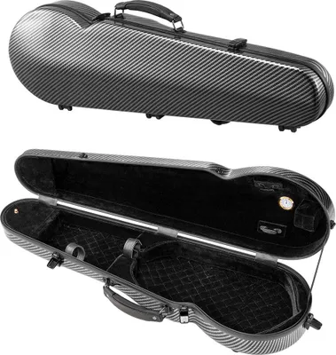 Produktbild von Tragbare Transporttasche für Violinenkoffer in Originalgröße aus Carbonfaserverbundwerkstoff 4/4