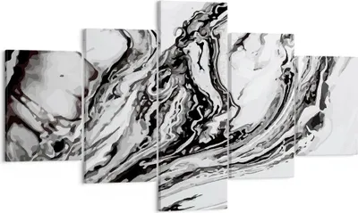 Produktbild von Bild auf Leinwand - Leinwandbild - Abstraktion modern - 125x70cm - Wand Bild - Wanddeko - Leinwanddruck - Bilder - Kunstdruck - Wanddekoration - Leinwand bilder - Wandkunst - EA125x70-4083