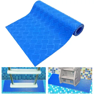 Immagine prodotto di Scala per piscina, antiscivolo, con protezioni antiscivolo per la scala della piscina, dimensioni 23 x 90 cm