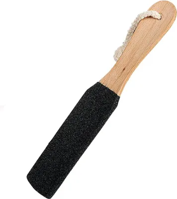 Produktbild von Hornhautentferner, Fußpeeling, entfernt rissige Fersen, abgestorbene Haut, Hühneraugen und harte Haut, Bimsstein