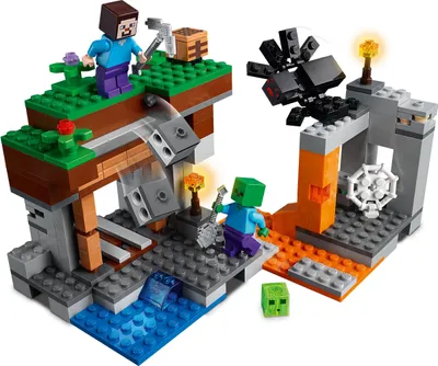 Produktbild von LEGO® Minecraft Die verlassene Mine - 21166 NEU! Teile 248x