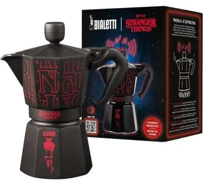 Zdjęcie produktu dla Bialetti Moka Express 6TZ Stranger Things